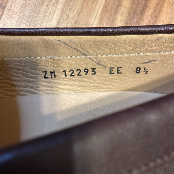 Ferragamo Men's loafers 8.5 EE Parigi driver driving brown leather slip on - Picture 11 of 13